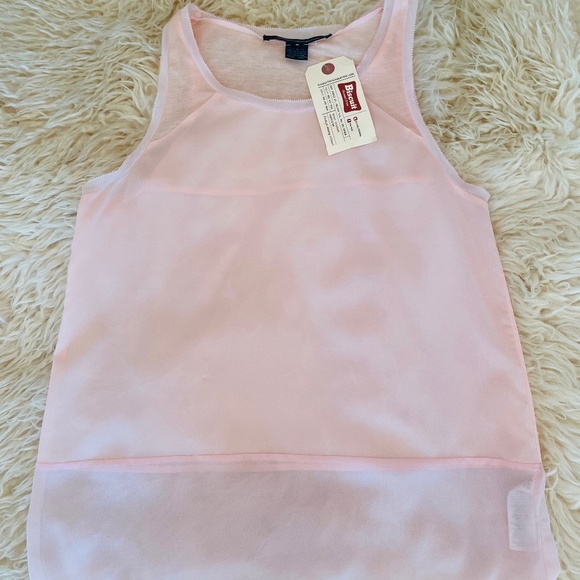 French connection pale pink tank - Picture 1 of 3